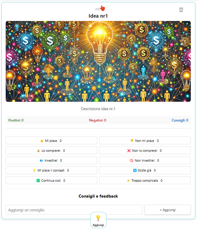 Esempio idea